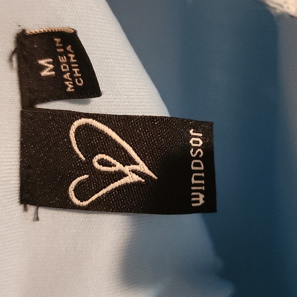 Medium Baby Blue Homecoming Dress - Picture 4 of 6